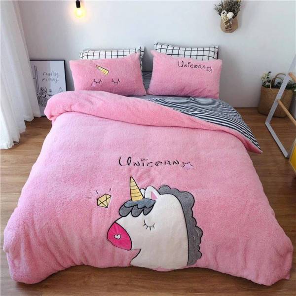 Winter Unicorn Bed Set